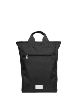 Sandqvist Ground 2-Way 16" Laptop Backpack Bag, 15L, Black, Black