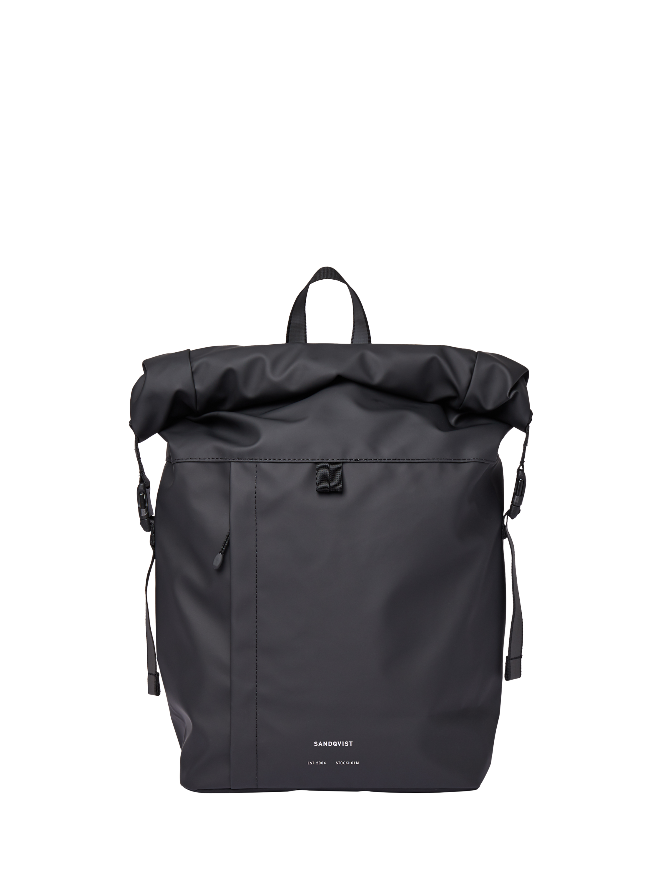 Sandqvist Konrad 14" Laptop Rolltop Backpack, 17L, Black