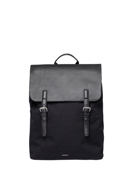 Sandqvist Everyday Lid Backpack, 20L, Black, Black