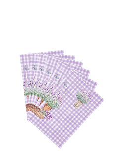 Heathcote & Ivory English Lavender Drawer Liners, Pack of 5 - view 2, Purple Multi Purple