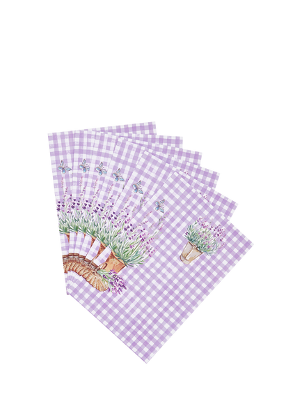 Heathcote & Ivory English Lavender Drawer Liners, Pack of 5 - view 2, Purple Multi Purple