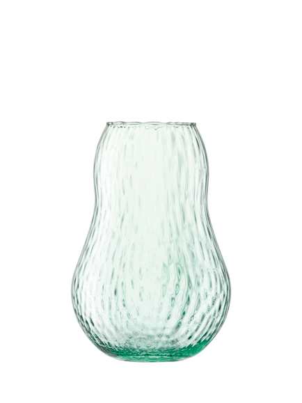LSA International Canopy Seed Recycled Glass Vase, H23cm, Clear, Clear