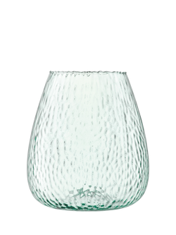 LSA International Canopy Seed Recycled Glass Vase, H25cm, Clear, Clear