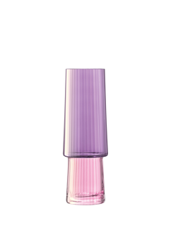 LSA International Gems Glass Vase, H26cm, Garnet, Garnet