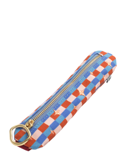 Papier Check Elasticated Pen Pouch, Multi, Multi