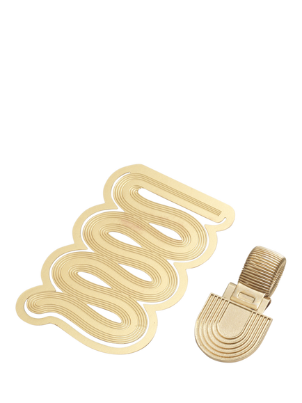 Papier Wiggle Bookmark & Pen Clip, Multi, Multi