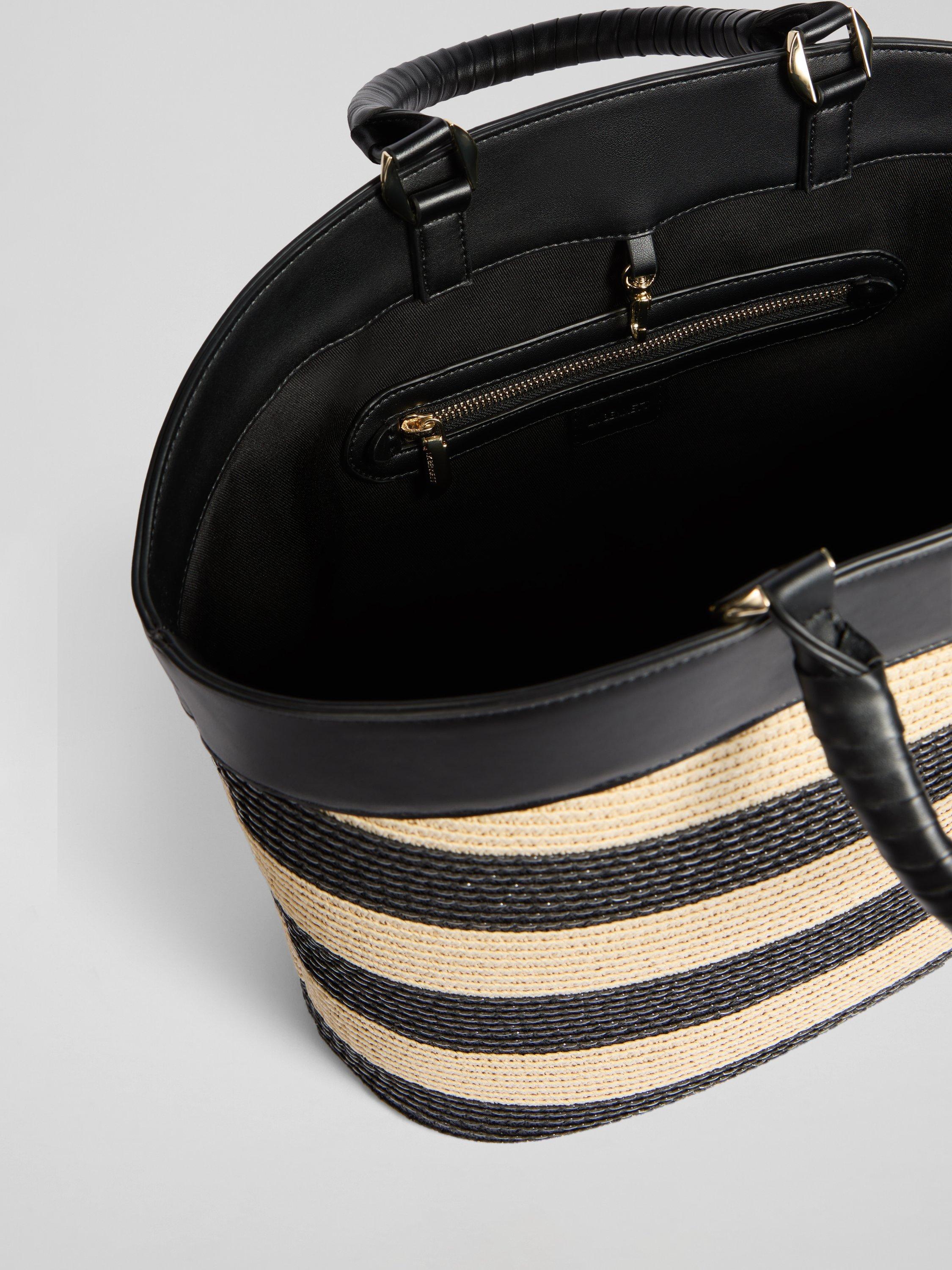 Product image 2 of 2, which shows L.K.Bennett Beatrice Tote Bag, Natural/Black