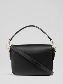 L.K.Bennett Frankie Leather Crossbody Bag - view 2, Black