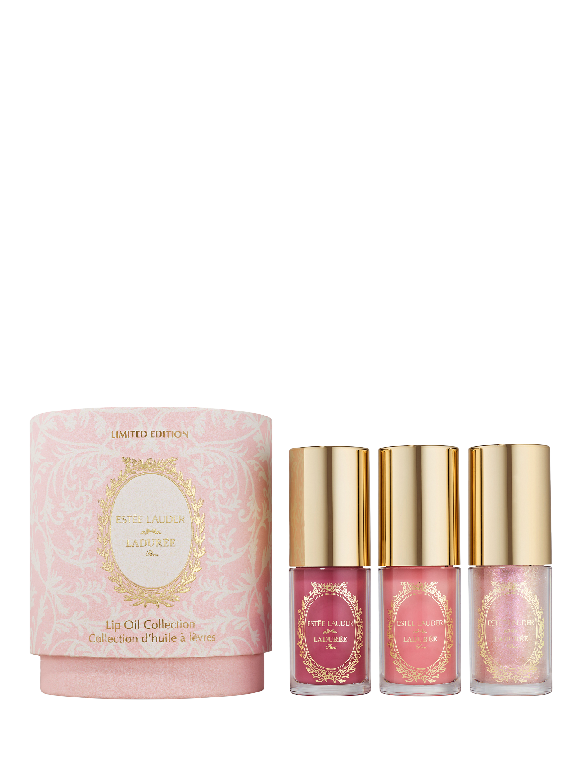 Estée LauderLimited Edition Ladurée Lip Oil Collection, 3 x 4.5ml