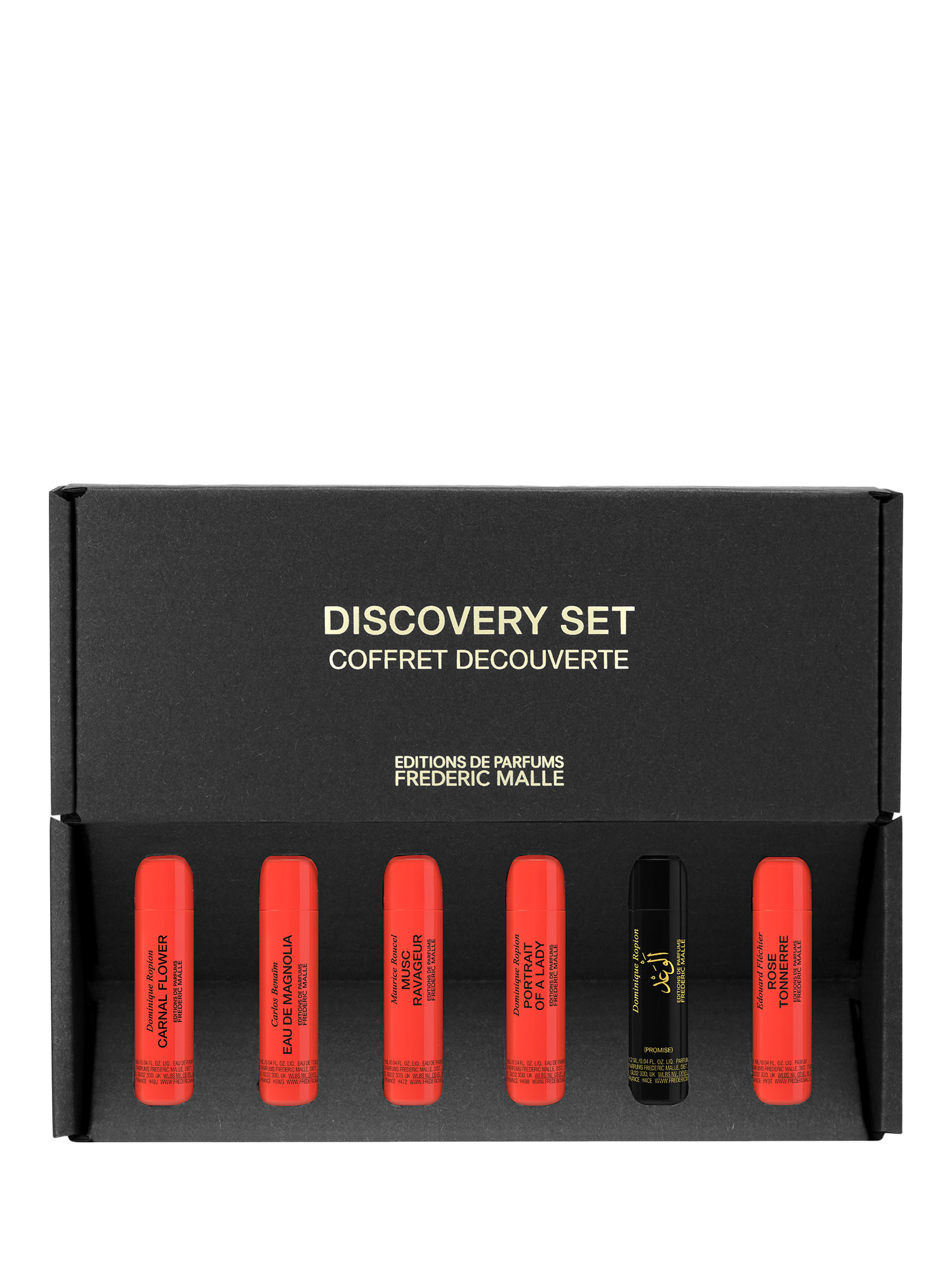 Product image 1 of 2, which shows Frederic Malle	Icons Discovery Fragrance Gift Set, 6 x 1.2ml