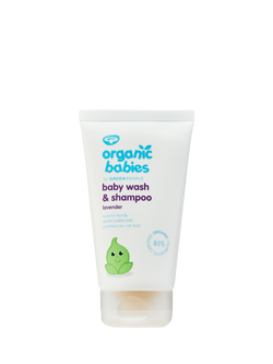 Green People Organic Babies Baby Wash and Shampoo, Lavender, 150ml, 