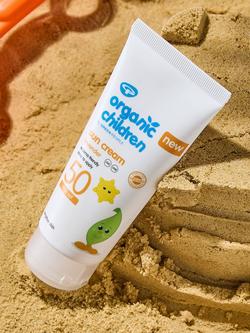 Green People Organic Children SPF50 Sun Cream, Lavender, 100ml - view 2, Multi