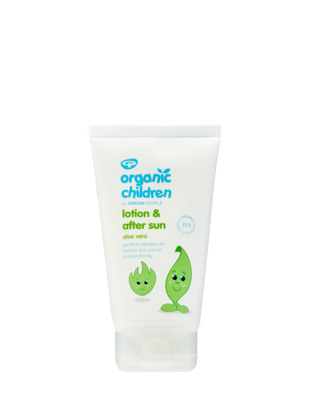 Green People Organic Children Lotion and After Sun, Aloe Vera, 150ml, Multi