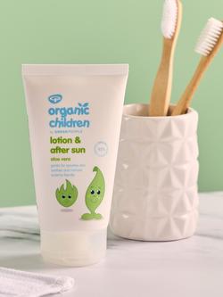 Green People Organic Children Lotion and After Sun, Aloe Vera, 150ml - view 2, Multi
