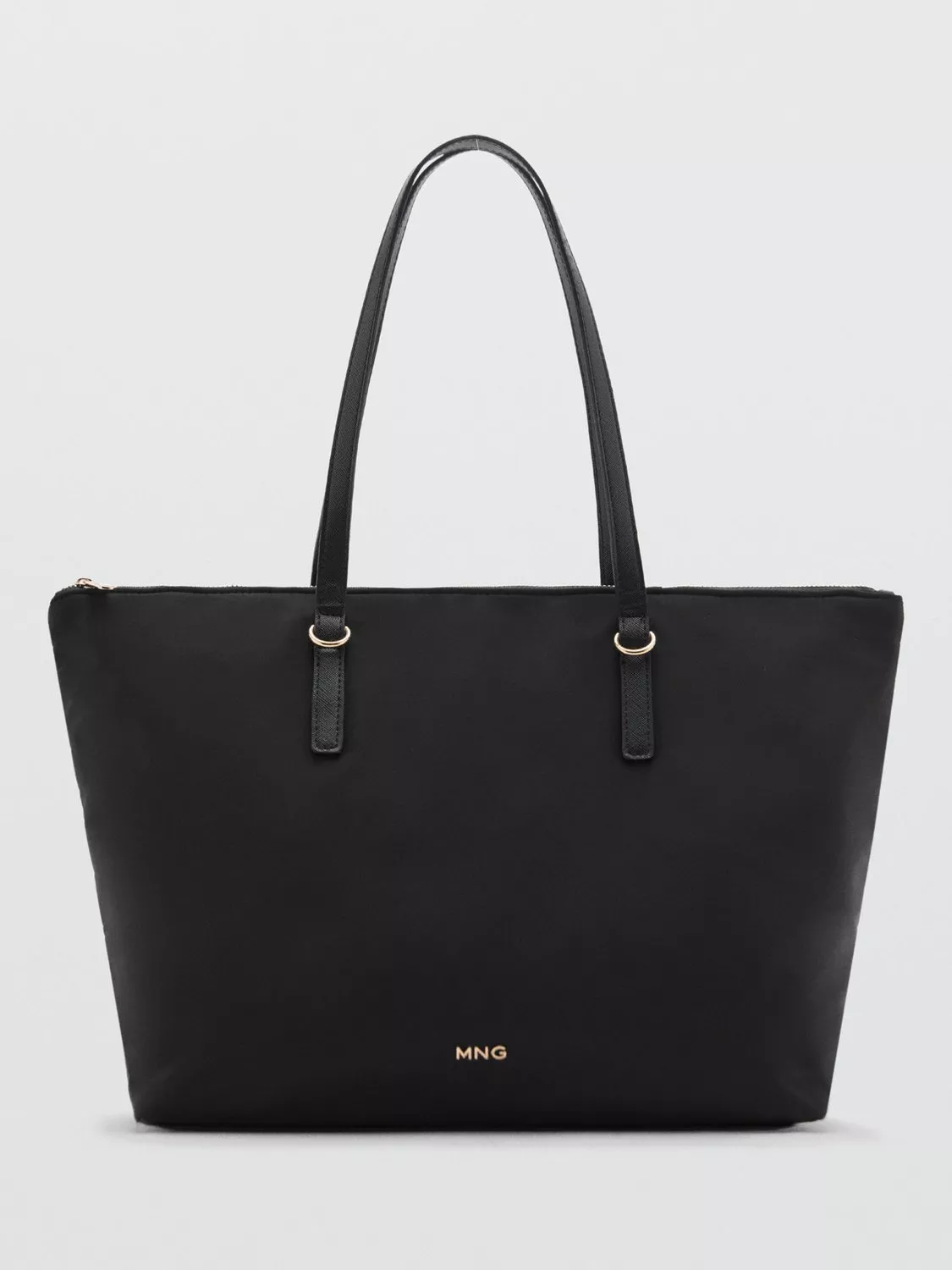 Mango Julio Shopper Bag, Black