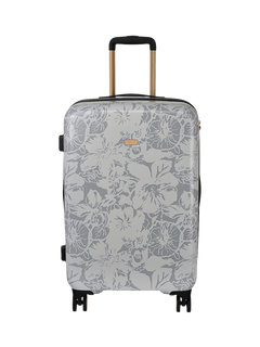 Radley Spring Floral 4 Wheel Medium Suitcase, Mist