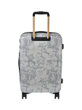 Radley Spring Floral 4 Wheel Medium Suitcase, Mist