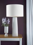 Där Myla Ceramic Table Lamp, White