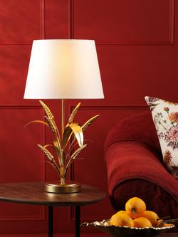 Där Phaedra Leaf Table Lamp, Gold - view 2, Gold