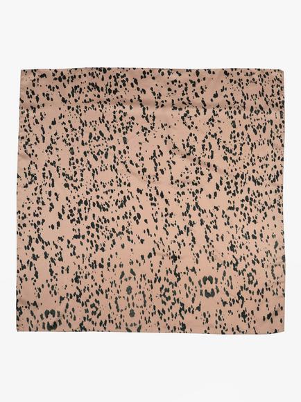Tutti Drift Abstract Pure Silk Scarf, Pink, Pink