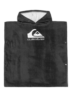 Quiksilver Kids' Hooded Towel, Black, Black