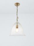John Lewis Farmhouse Bubble Glass Pendant Ceiling Light