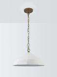 John Lewis Mannez Pendant Ceiling Light, White