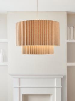 John Lewis Modern Scallop Lighting Collection, Marshmallow
