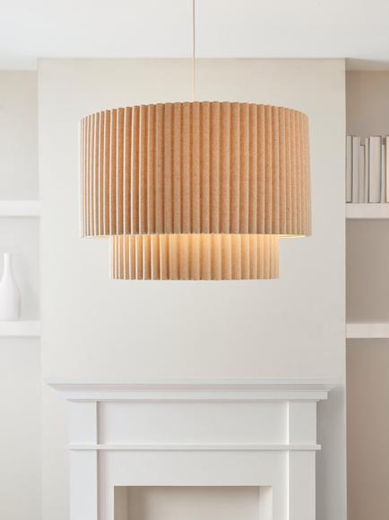 John Lewis Modern Scallop Lighting Collection, Marshmallow