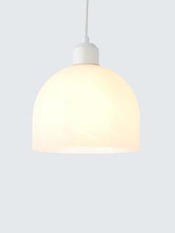 John Lewis Oti Easy-to-Fit Ceiling Shade, Alabaster Effect, Alabaster Effect