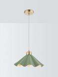 John Lewis Soft Scallop Pendant Ceiling Light