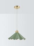 John Lewis Soft Scallop Pendant Ceiling Light