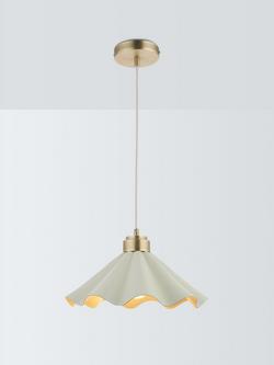 John Lewis Soft Scallop Pendant Ceiling Light, Marshmallow