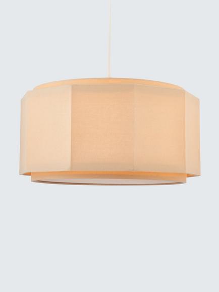 John Lewis Xavier Easy-to-Fit Ceiling Shade, Oatmeal, Oatmeal