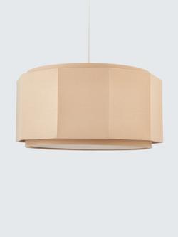 John Lewis Xavier Easy-to-Fit Ceiling Shade, Oatmeal - view 2, Oatmeal