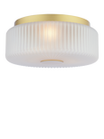 John Lewis Ripley Glass Flush Ceiling Light