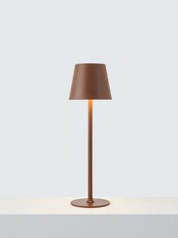 John Lewis Anvil Rechargeable Table Lamp, Auburn