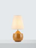 John Lewis Felix Ceramic Table Lamp, Ochre