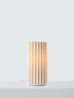 John Lewis Modern Scallop Table Lamp, Marshmallow