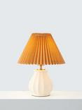 John Lewis Notton Ceramic Bedside Table Lamp, White