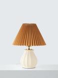 John Lewis Notton Ceramic Bedside Table Lamp, White