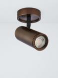 John Lewis Cooper Ceiling Spotlight, Dark Bronze