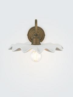 John Lewis Holm Wall Light, Tarnished Brass