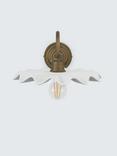 John Lewis Holm Wall Light, Tarnished Brass