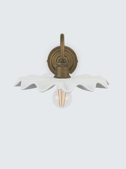 John Lewis Holm Wall Light, Tarnished Brass - view 2, Tarnished Brass