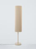 John Lewis Modern Scallop Floor Lamp, Marshmallow
