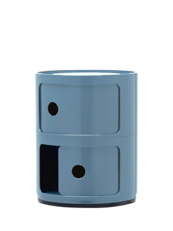 Kartell Componibili 2-Tier Side Table - view 2, Blue