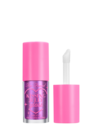 Too Faced Kissing Jelly Lip Oil Gloss, Birthday Kiss