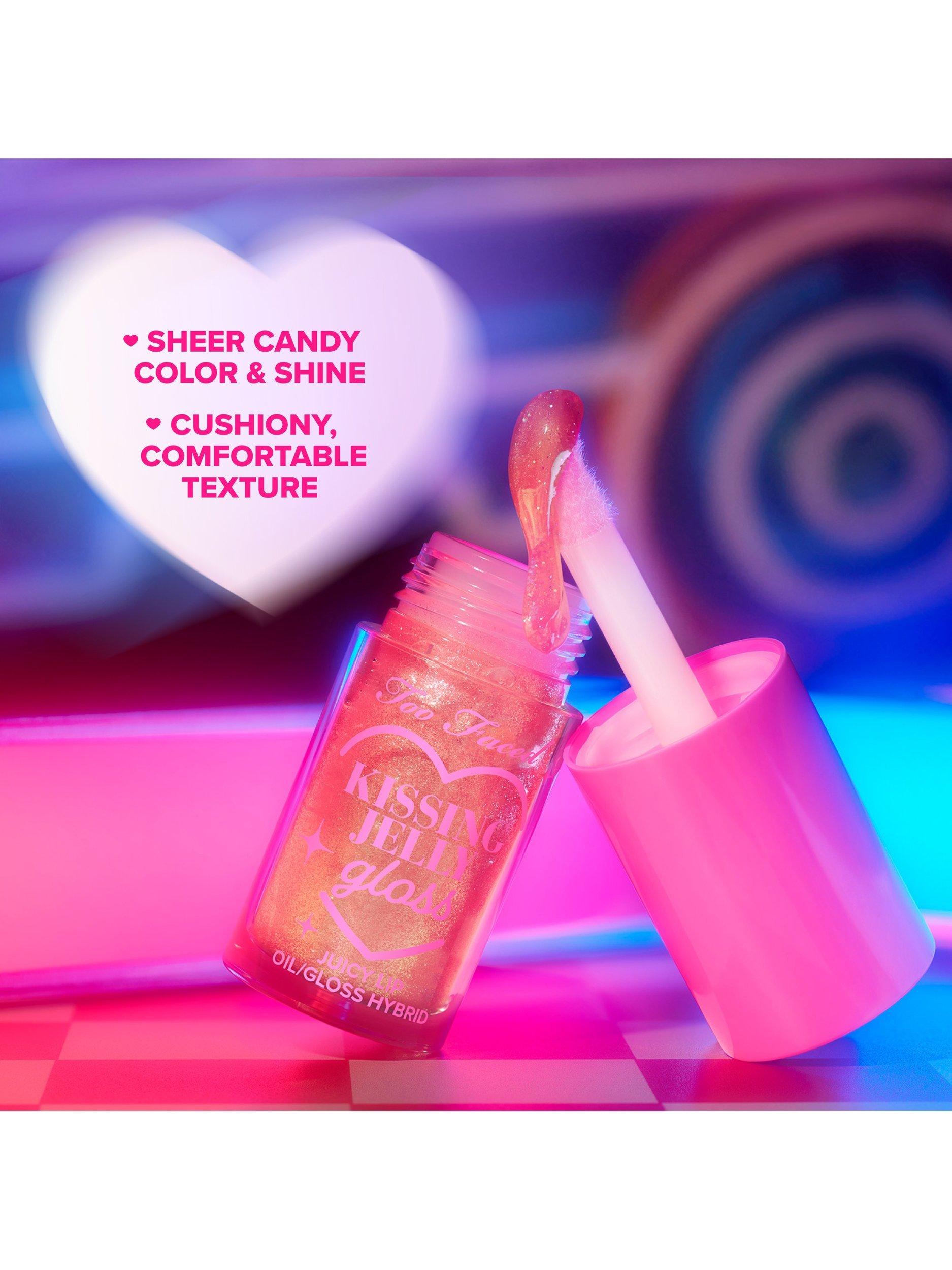 Product image 4 of 5, which shows Too Faced Kissing Jelly Lip Oil Gloss, Cherry Pie
