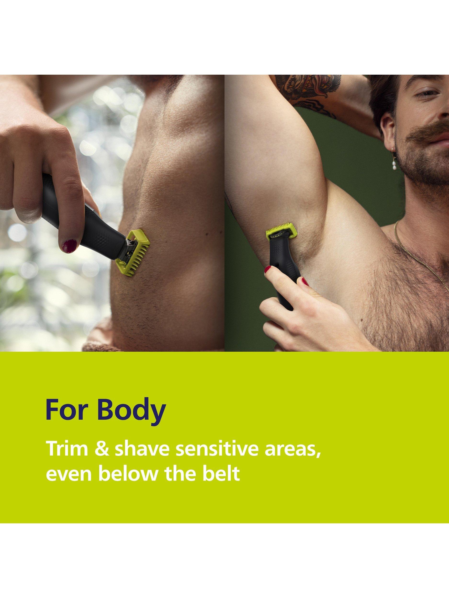 Product image 5 of 8, which shows Philips QP6542/15 OneBlade Pro 360 Beard Trimmers, Green